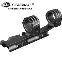 Tactical Double Ring Hunting Rifle Scopes Mount 30mm/35mm QD Mount fits 21mm rail