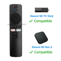 New XMRM-006 Bluetooth Voice Remote Control For MI Box S MI TV Stick MDZ-22-AB MDZ-24-AA Smart TV Box Google Assistant
