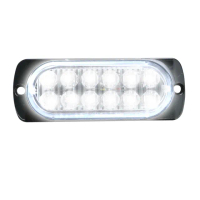 【Life工具】買一送一 拖板車 警示燈 車用邊燈 led照明燈 130-SLW12*2(貨車邊燈 行車燈 照地燈)
