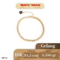 Gelang Emas Kadar 16K Wahyu Redjo GL-16K 28153485PMR