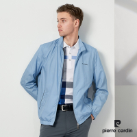 Pierre Cardin皮爾卡登 男款 都會休閒立領薄夾克-淺藍色 (5237601-35)