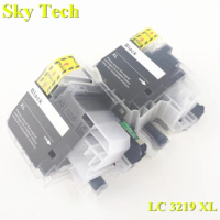2 BK Compatible Ink cartridge For LC3217 LC3219 XL , For Brother MFC-J5330DW J5335DW J5730DW J5930DW J6530DW J6930DW J6935DW