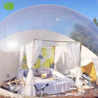 Bubble Tent 13/14FT DIA Kids Party Fun Clear Crystal Igloo Dome For Outdoor Party Wedding PVC Balloons Inflatable Bubble House