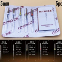 Dental Niti Super Blue thermal activated Endo File Rotary Files 25mm Ni-Ti Endodontics Canal Root Files Tips