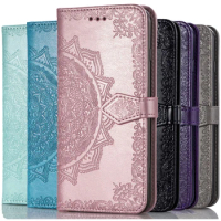 3D Flower Leather Case For OnePlus 6 6T 7 7T 8 Pro T 8Pro Flip Wallet Phone Bag Stand Back Cover Fundas For OnePlus8 One Plus 7