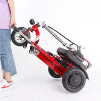 Lightweight Portable Foldable Handicapped Mobility Scooter 3 Wheel Electric Mobility Scooter for Elderly