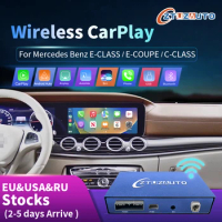 Wireless CarPlay for Mercedes Benz E / C Class W207 W213 W205 , with Android Auto Mirror Link AirPlay Car Play Functions