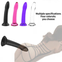 Anal Dildo stick, threaded ring female masturbator, false penis Sex toy for women, large and lifelike sex toy for lovers