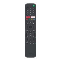 TV Remote Control Without Voice Netflix Google Play Use for SONY RMF-TX500P RMF-TX520U KD-43X8000H K