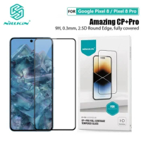 Pixel 8 Pro Glass Nillkin CP+Pro 2.5D Full Cover Screen Protector Tempered Glass for Google Pixel8