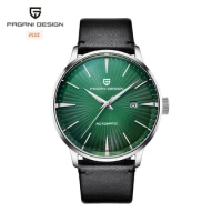 PAGANI DESIGN Top Brand Fashion casual Men Watches Waterproof Genuine Leather Strap Automatic Mechanical Watch Relogio Masculino