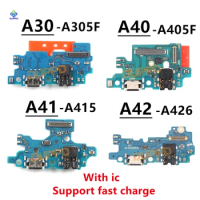 Charging Type-C USB Sub Connector Board Dock Flex Cable For Samsung Galaxy A30 A305F A40 A405F A41 A415 A42 5G A426