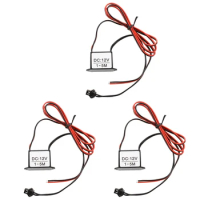 3X Red-Black Cable DC 12V EL Wire Neon Glow Strip Light Driver Unit Inverter