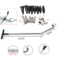 Dent Tools Paintless Dent Repair Tool Rods Tools Dent Puller Car Dent Removal with Replaceable Repair Head