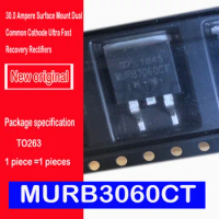 MURB3060CT brand new original spot TO-263 600V 30A. 30.0 Ampere Surface Mount Dual Common Cathode Ultra Fast Recovery Rectifiers