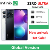 Infinix Zero Ultra 8GB 256GB 180W Thunder Charge 5G Smartphone D920 6nm 5G Processor Mobile Phone 200MP 6.8" AMOLED