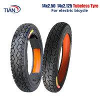 CST 14X2.125 14x2.50 Tyre 14 Inch Tubeless Tire for Electric Bicycle Wear-resistant tire