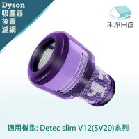 【禾淨家用HG】Dyson 適用V12 Detec Slim(SV20)系列 副廠吸塵器配件 後置濾網(1入/組)