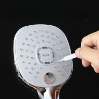 New 10pcs/set Shower Head Cleaning Brush Washing Anti-clogging Small Brush Pore Gap Cleaning Brush For Kitchen Toilet Phone Hole