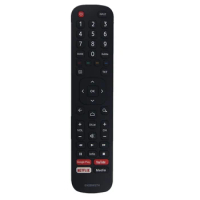 Remote Control Replacement EN2BW27H For Hisense HD Smart TV With Google Play Youtube Netflix