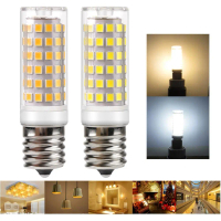 Bóng đèn LED bằng Gốm có thể điều chỉnh độ sáng, G9 E11 E12 E14 E17 BA15D, 9W, DC 110V 220V, 2835, B
