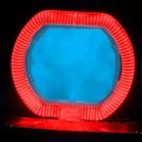 Projie BiLED Ala Ala Mini Pro 2,5 inch Casing Black Hitam Cahaya Putih Kuning Laser Cut Off Shroud A