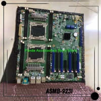 For Advantech Server Motherboard C612 LGA2011-R3/AST2400/ Support E5-2600v3 ASMB-923I