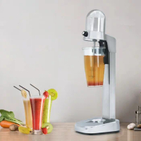 Commercial Blender Milk shake Machine Single Head Stainless Steel Blender Milk Shaking Machine Tea Coffee Shop Milk Frother