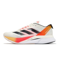 adidas 慢跑鞋 Adizero Boston 12 M 男鞋 象牙白 橘 輕量 避震 中長跑 運動鞋 愛迪達 IG3320