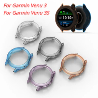 TPU Protective Case Cover For Garmin Venu 3 3S Smart Watch Band Clear Soft Silicone Bumper Venu3 Protector Shell Accessoies