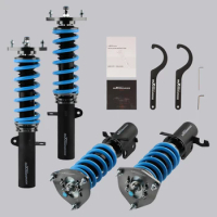 24 Ways Damping Adjustable Coilover Shock Struts For Toyota Corolla E90 E100 Shock Absorbers Lowering Coilover Suspension Kit