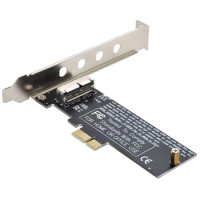 PCI Express Conversion Card PCI-E 1X to 12+16 Pin for 2013-2017 Mac Pro Air SSD Conversion Card
