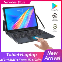 Hot Sale 10.5 Inch Working Tablet 4G Network Portable Android Tablet 2 in 1 Laptop GPS Gaming Tablet With Keyboard 13MP Camera