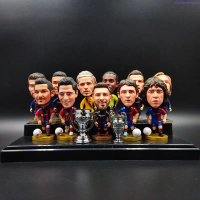 ตุ๊กตาฟิกเกอร์เครื่องเล่น Fc Lionel Messi Neymar Ronaldinho Suarez Eto 'O Iniesta สําหรับพัดลม ที่นิ