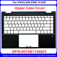 New For HP PAVILION X360 14-DW Palmrest Bottom Base 6070B1744903