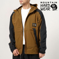 【美國 Mountain Hardwear】MHW Camp 4 Jacket 日系款防潑水連帽外套 男女通版 金棕 #OE1229
