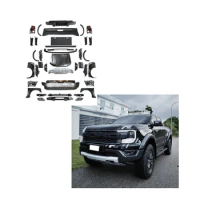 Auto Body Kit Bumper Car Bumpers Front Body kit For 2012-2021T6 T7 T8 ford Ranger Upgrade to T9 2023 Ranger Raptor