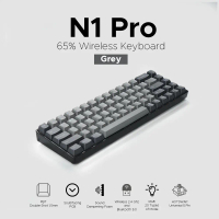 NOIR N1 Pro Grey - 65% Wireless Mechanical Keyboard