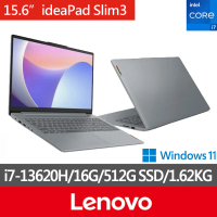 Lenovo 15.6吋i7輕薄筆電(IdeaPad Slim 3/83EM0058TW/i7-13620H/16G/512G/W11/灰)