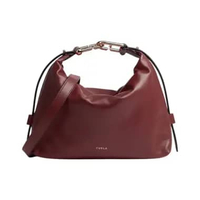 Furla Tonie M Hobo Bag Rubino Red