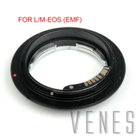 Venes For L/M-EOS Macro EMF AF Confirm Adapter Leica M Lens to Canon (D)SLR Camera 4000D/2000D/6D II/200D/77D/5D IV/1300D/80D