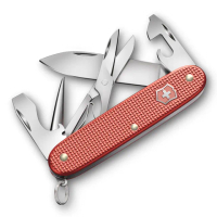 【VICTORINOX 瑞士維氏】2025年9用 ALOX限量岩紅色金屬殼瑞士刀