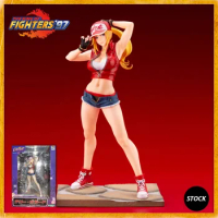 In Stock Original Kotobukiya The King Of Fighters Terry Bogard Heroines Tag Team Frenzy Action Anime Figure Model Toys Doll