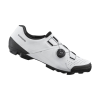 【SHIMANO】XC300 登山車鞋 動力鞋楦 寬版 白色