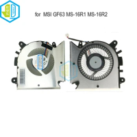 New Laptop CPU Cooling Fan for MSI GF63 MS-16R1 MS-16R2 PABD08008SH N413 E322500300A Notebook Cooler Radiator 5 volt 4pin fans