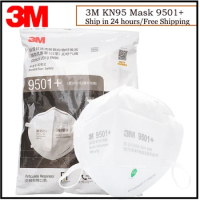 50pcs/Bag 3M 9501+ KN95 Particulate Dust Mask Respirator Earloop Anti-haze Protective Masks 3M Original Mask