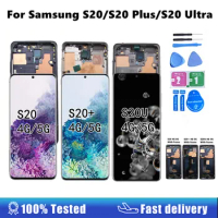 Super AMOLED Screen For Samsung Galaxy S20 Ultra LCD For Samsung S20 S20 Plus S20 Ultra 4g 5g Display Touch Screen Digitizer