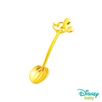 Disney迪士尼系列金飾 黃金湯匙-米奇款