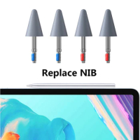 2/4Pcs Soft/Hard Replaceable Pencil Tips Screen Stylus Pen Replaceable Nibs Anti-friction for Huawei M-Pencil/Honor Magic-Pencil