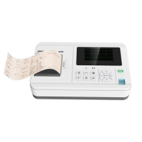 SINOHERO 12 Lead Electrocardiograph EKG Portable ECG Machine Digital 3 Channel ECG
